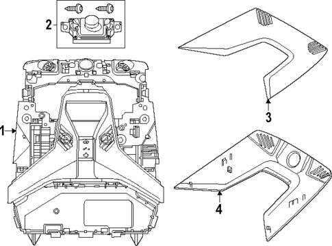Overhead Console for 2025 BMW 228 xDrive Gran Coupe #0