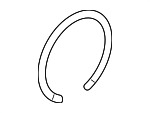 3885A004 - Brakes: Wheel Bearing Snap Ring for Mitsubishi Image