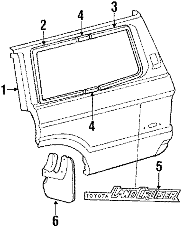 7537060020 - : Emblem,  Front Fender for Toyota Image
