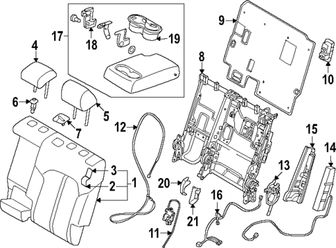 Second Row Seats for 2025 Mazda CX-70 #0