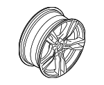 36117845881 - Suspension: Wheel, Alloy for BMW: 320i, 320i xDrive, 328d, 328d xDrive, 328i, 328i xDrive, 330e, 330i, 330i xDrive, 335i, 335i xDrive, 340i, 340i xDrive, 428i Gran Coupe, 428i xDrive Gran Coupe, 430i, 430i Gran Coupe, 430i xDrive, 430i xDrive Gran Coupe, 435i Gran Coupe, 435i xDrive Gran Coupe, 440i, 440i Gran Coupe, 440i xDrive, 440i xDrive Gran Coupe, ActiveHybrid 3, M3, M4 Image