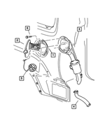 52129228AE - Body Sheet Metal Except Doors: Fuel Hose for Mopar Image