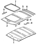 83241SR3000 - : Assist Strap Bracket for Honda Image