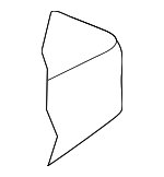 9191702 - Body: Seat Back Pad for Volvo: S80 Image