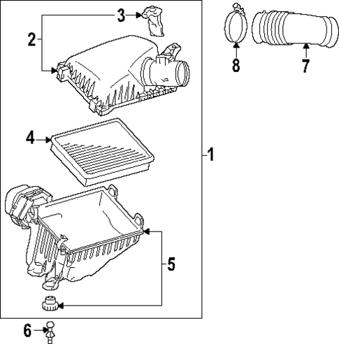 Air Intake for 2025 Toyota Sequoia #0