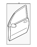 5700C209 - Body: Door Shell for Mitsubishi: Outlander Sport Image