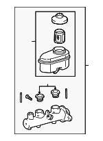 4720133110 - Body: Master Cylinder for Toyota: Avalon, Camry, Solara Image