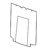 876436RE1A - Body: Silencer for Nissan: Rogue Image