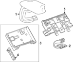 26537679 - : Mount Bracket for GM Image