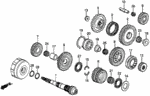 90413PA9010 - Transmission - Automatic: WASHER, SPLINE (35X50X3.10) for Honda Image