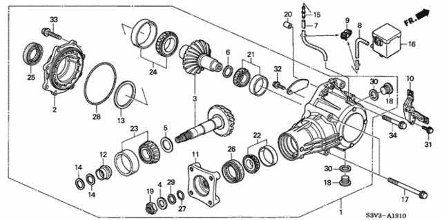 AT Transfer ('03-'06) for 2003 Acura MDX #0