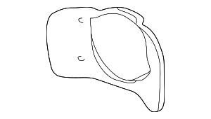 99655227700G13 - Steering: Steering Column Cover for Porsche Image