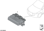 61355A43F57 - : Control Unit, Sensor Cleaning for BMW Image