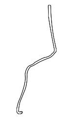 9J70031047 - Body: Washer Hose for Hyundai Image image
