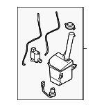 986104D500 - : Reservoir Assembly for Hyundai Image