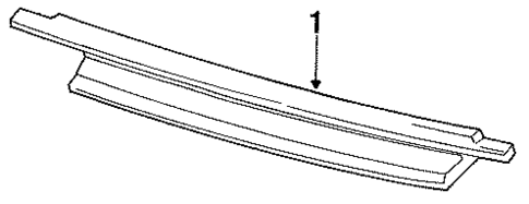 Grille & Components for 1985 Nissan 300ZX #0