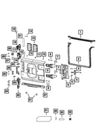 6ZA16LDSAA - : Door Handle Cap for Mopar Image