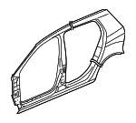 1K4809605C - Body: Uniside Panel for Volkswagen: GTI, Rabbit Image
