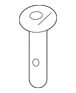 LR074206 - Body: Headrest Guide for Land Rover: Defender 110, Defender 130, Defender 90, Discovery, Discovery Sport, Range Rover Evoque, Range Rover Sport, Range Rover Velar Image