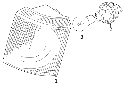 Park & Side Marker Lamps for 1999 Land Rover Range Rover #0