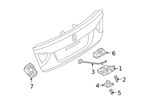 Liftgate for 2010 BMW 328i #0