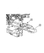 6508081AA - Engine Mounting: Hex Head Screw And Washer for Jeep: Commander, Grand Cherokee Image