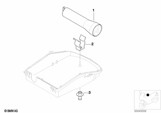 63312305981 - Maintenance &amp; Technology: Bulb Support              for BMW-Motorrad Image