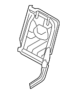 HTF500051 - : 2005-2016 Land-Rover Seat Back Frame for Land Rover: LR3, LR4 Image