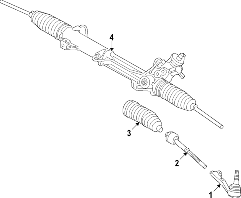Steering Gear & Linkage for 2019 BMW X1 #1