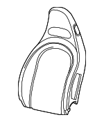 68164440AA - Body: Seat Back Pad for Fiat: 500 Image
