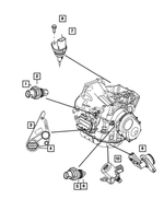 6501714 - Electrical: Hex Head Screw And Washer for Mopar Image