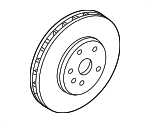 25750257 - Brakes: Rotor for Cadillac: CTS, STS Image