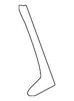 717334D500 - Body: Center Reinforced for Kia: Sedona Image