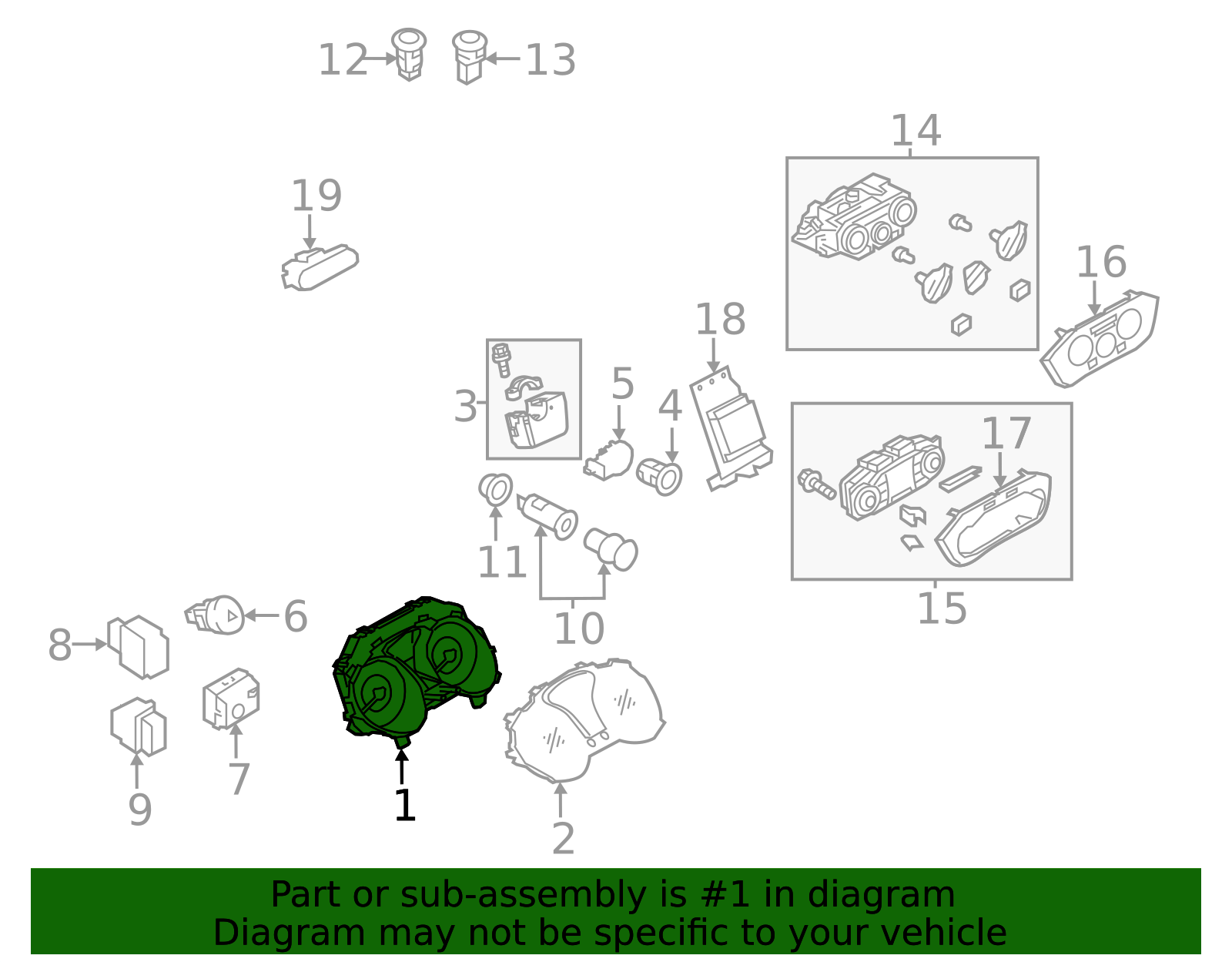 24820-4FT3B - Instrument Cluster 2014-2017 Nissan Juke | Official ...