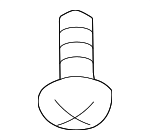 Wheel Opening Molding Screw