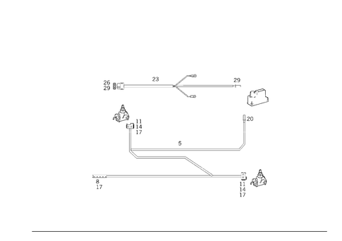 Central Locking System for 1990 Mercedes-Benz 300SL #0