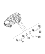 5ZM84LDMAA - Interior Trim: Grab Handle for Mopar Image