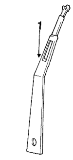 16653192 - Body: Center Pillar Trim for GM Image