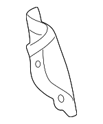 61646AA010 - Body: Inner Wheelhouse Gusset for Toyota: Avalon, Camry Image