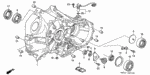 21000PR8020 - Transmission - Manual: CASE, CLUTCH for Acura Image