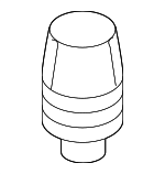 91603SZ5000 - Body: Hood Bumper for Honda: Accord, Civic, Prelude Image