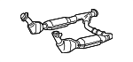 6L7Z5E212A - Exhaust: Catalytic Converter for Lincoln: Navigator Image