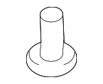 8T0877449 - Body: Aperture Panel Nut for Audi Image