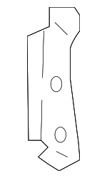 8W6803088 - Body: End Plate for Audi Image