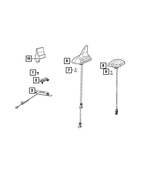 Radio, Antenna, Speakers, DVD, and Video systems for 2021 Dodge Challenger #0