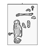 5320230171 - Body: Outer Support for Lexus: GS F Image