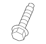 90135SZT000 - Steering: Column Assembly Lower Bolt for Honda Image image