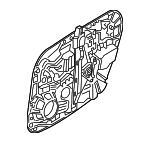 32353354 - Body: Carrier for Volvo: V60, V60 Cross Country Image