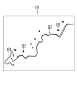 68048873AJ - Fuel and Accelerator Pedal: Fuel Supply And Vapor Line Bundle for Chrysler: Town &amp; Country | Dodge: Grand Caravan | Ram: C/V Image