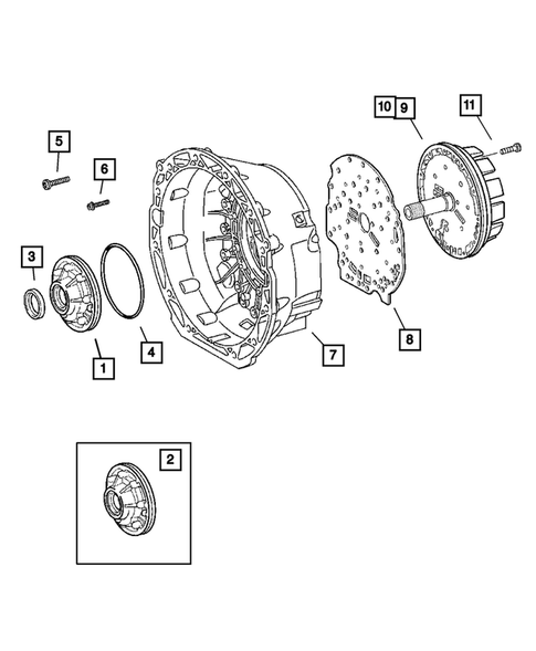 Oil Pump for 2006 Jeep Grand Cherokee #0